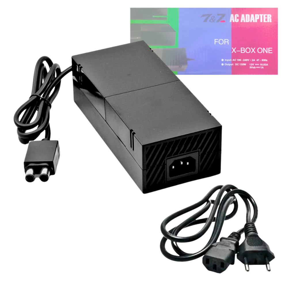 Fonte de alimentação 2 Pinos para XBOX ONE 7&7 TZ-009 ONE | Shopee Brasil