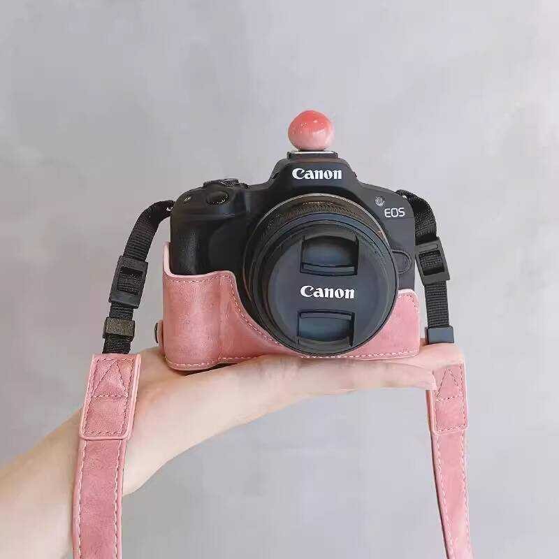 Canon R50 capa protetora r10r8 saco r100 câmera caso 200d segunda ...