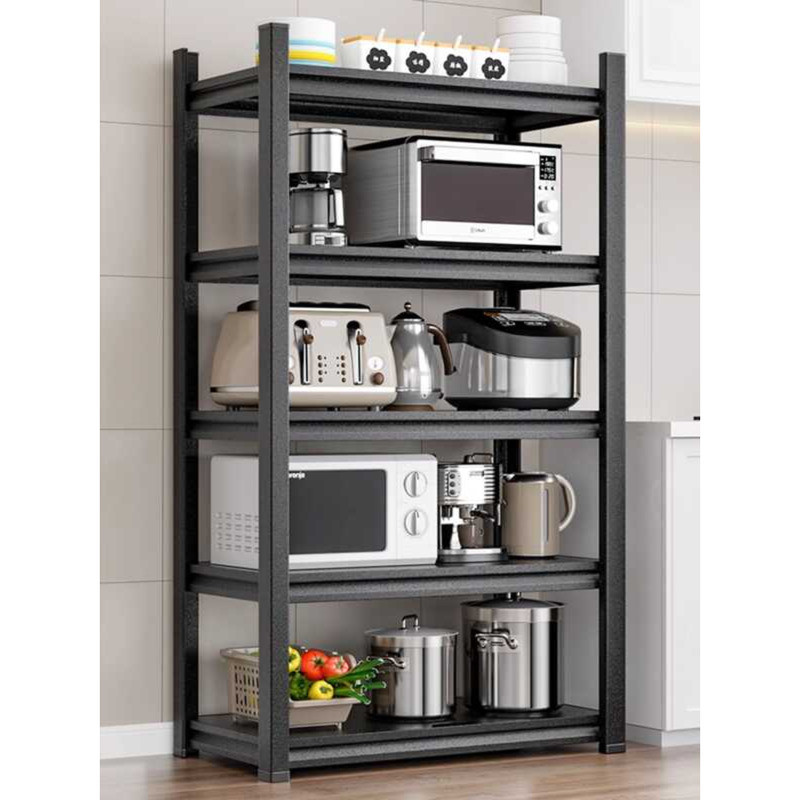 Rack de cozinha rack de chão Multi-camada microondas multifuncional ...