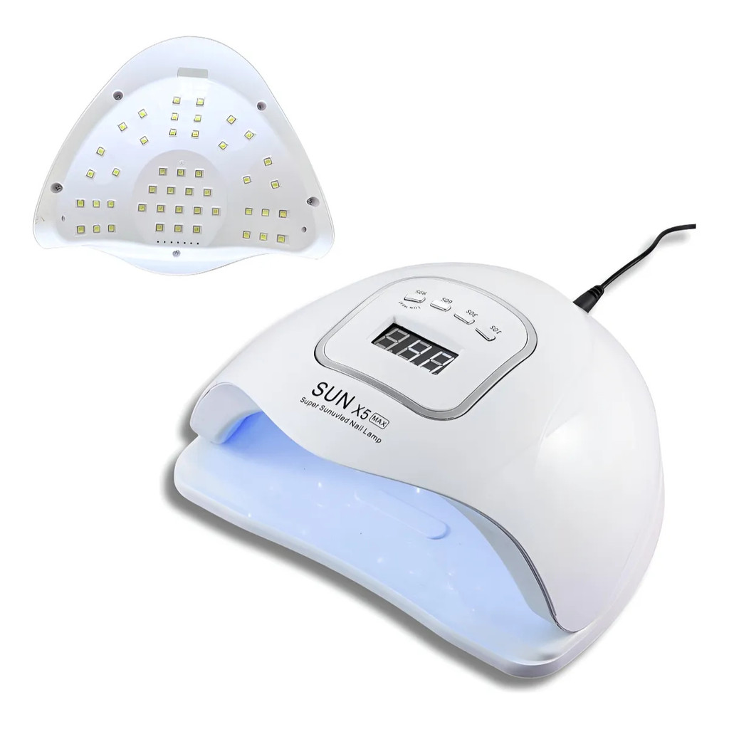 (Completo) Cabine Com Base Led para Unhas de Gel Bivolt – Secagem ...