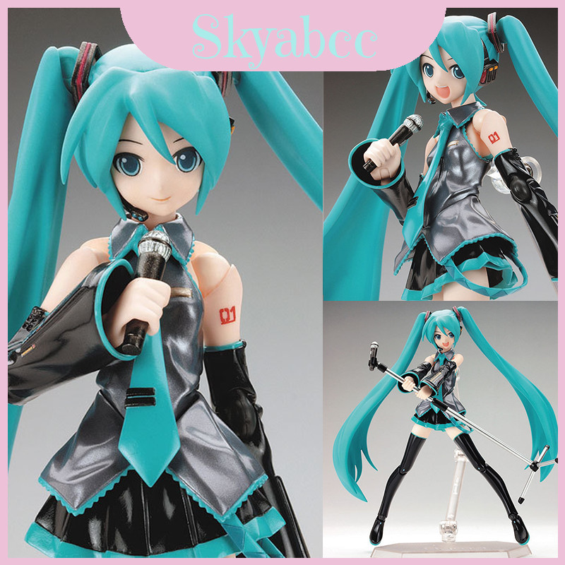 Vocaloid Anime 15cm Hatsune Miku Action Figma Figura Coleção De Bonecas ...