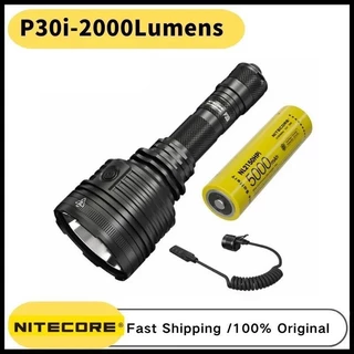 NITECORE P30i Lanterna De Luz Forte CREE XHP35 HI LED 1200LM USB-C Recarregável Com Bateria Para Busca
