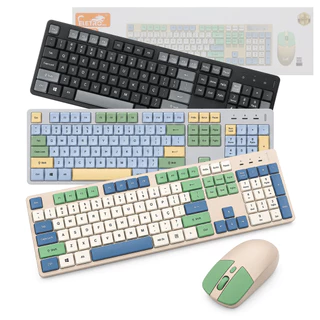 Kit Teclado e Mouse Sem Fio 1600 Dpi Bluetooth Eletromex EL-2200