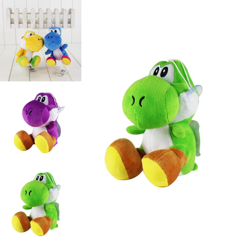 Colorido Super 18cm Mario Bros Pelúcia Yoshi Joeut Bicho De Grandes ...