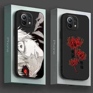 Anime Tokyo Ghoul Capa Macia Quente Para Xiaomi 15 Ultra POCO X7 F7 M7 F5 X5 X6 M6 F6 Pro Mi 14T 13T 12T 11T 11 Lite 5G 