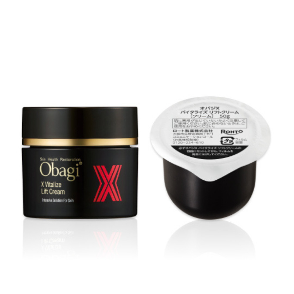 Japan ROHTO OBAGI X Vitalize Lift Cream (50g / Refill 50g