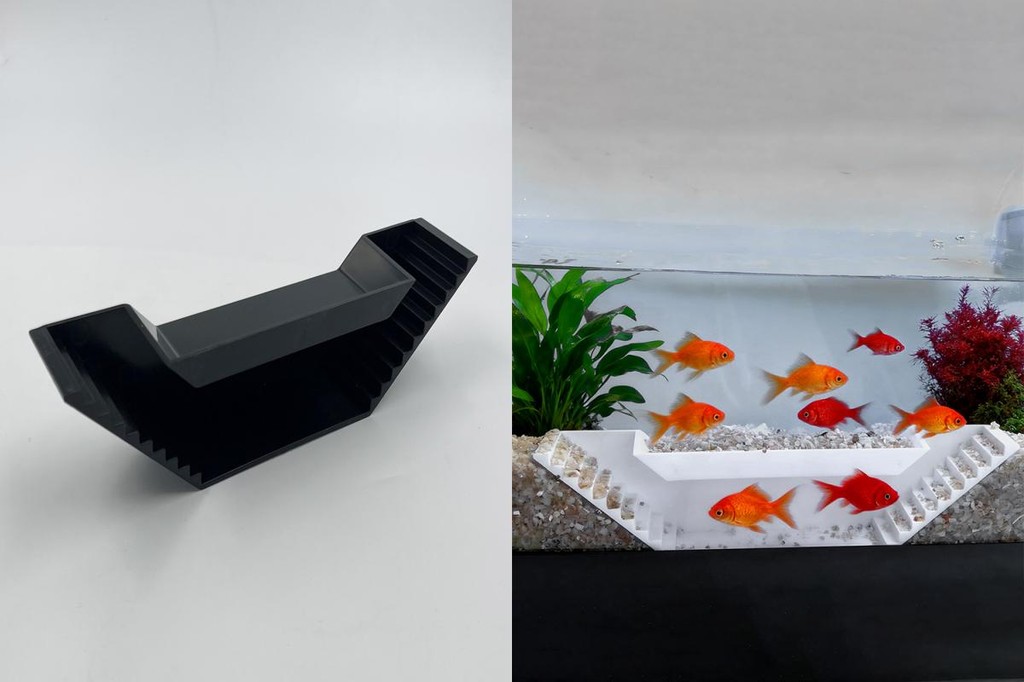 Tunnel-style Fish Path Odorless Hideout Natural Gravel Tunnel with ...