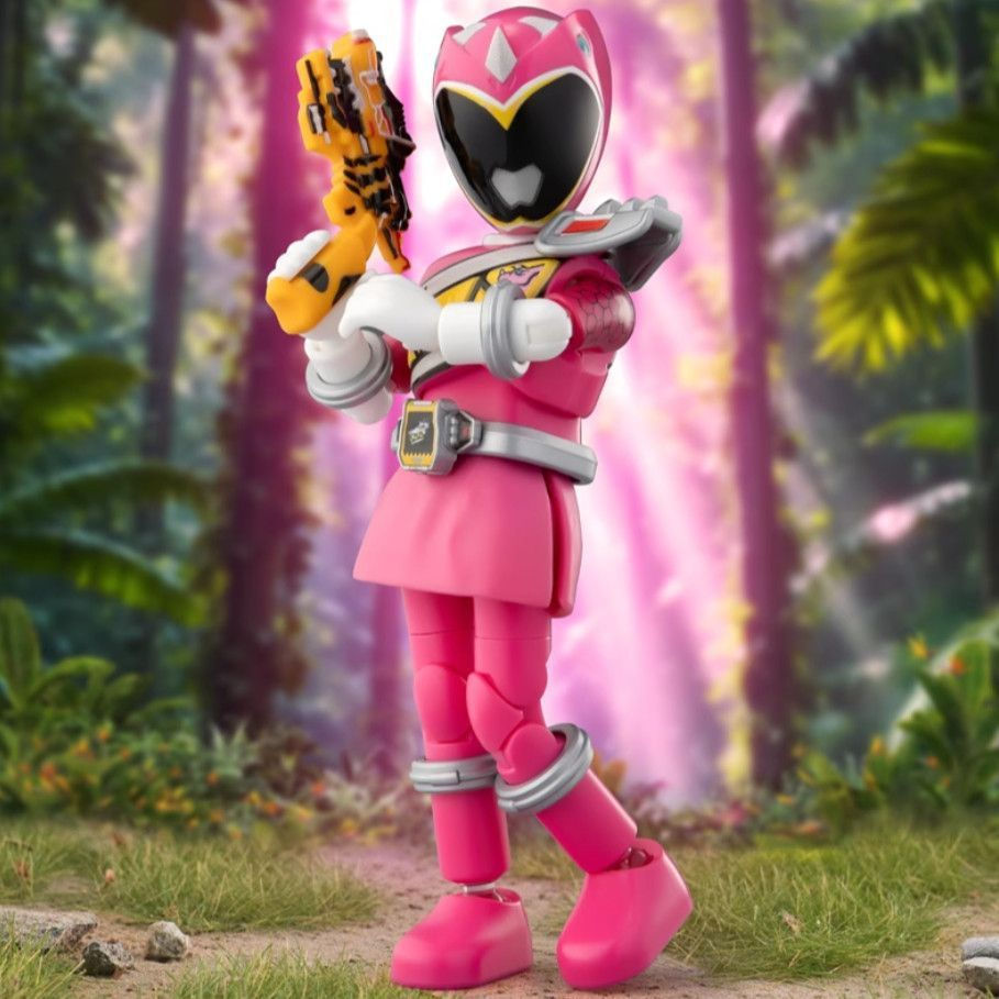 Bonecos Figuras Blokees Power Rangers Dino + Acessórios Para Coleção E ...