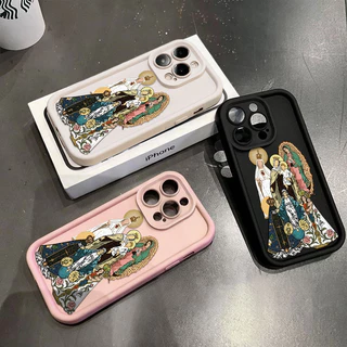 Capinha de Celular Religião iPhone 13 15 11 12 14 16 17 Pro Max Plus XR XS Premium Proteção Anti Impacto Promoção