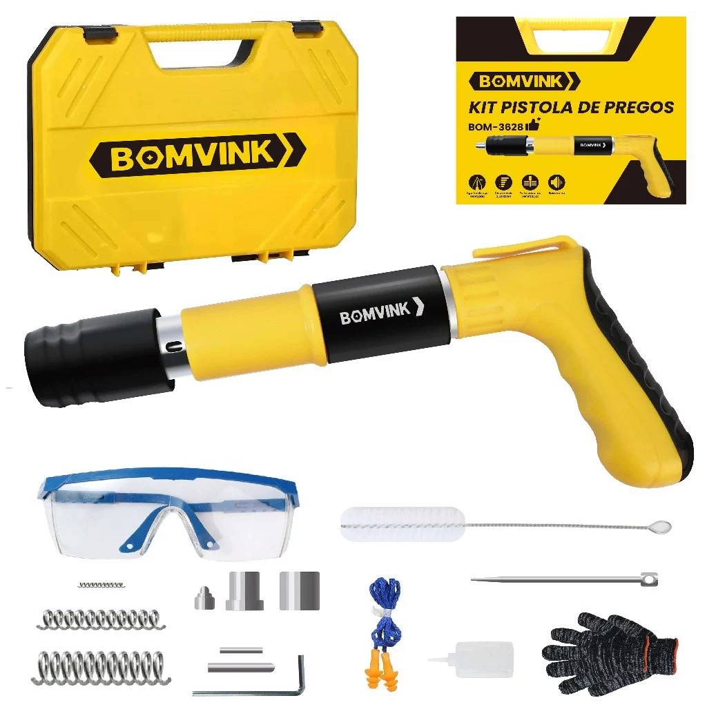 Kit Pistola de Pregos – para Madeira e Construção | Shopee Brasil