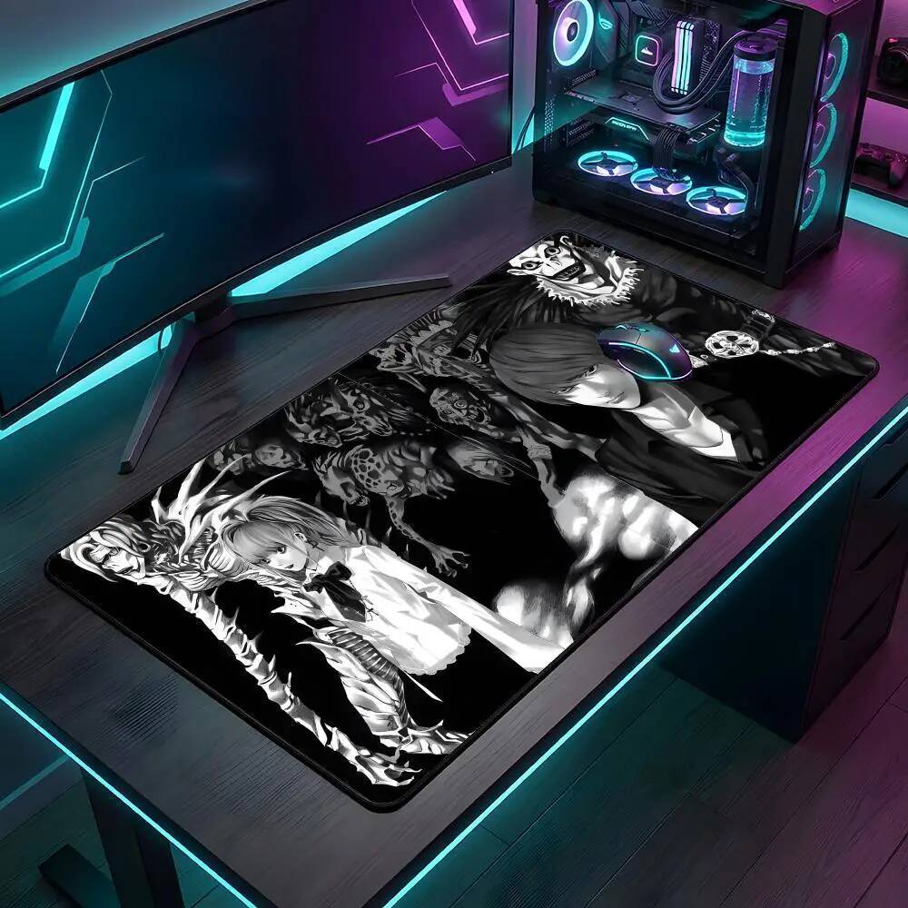anime D-death Note Mouse Pad Mousepad Grande Gaming LockEdge Engrossado ...