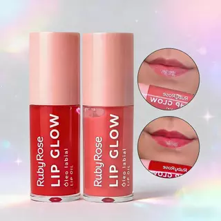 Óleo Lip Tint Ruby Rose - Com Brilho e Conforto Hidratante HB-L6502 em Oferta na Shopee