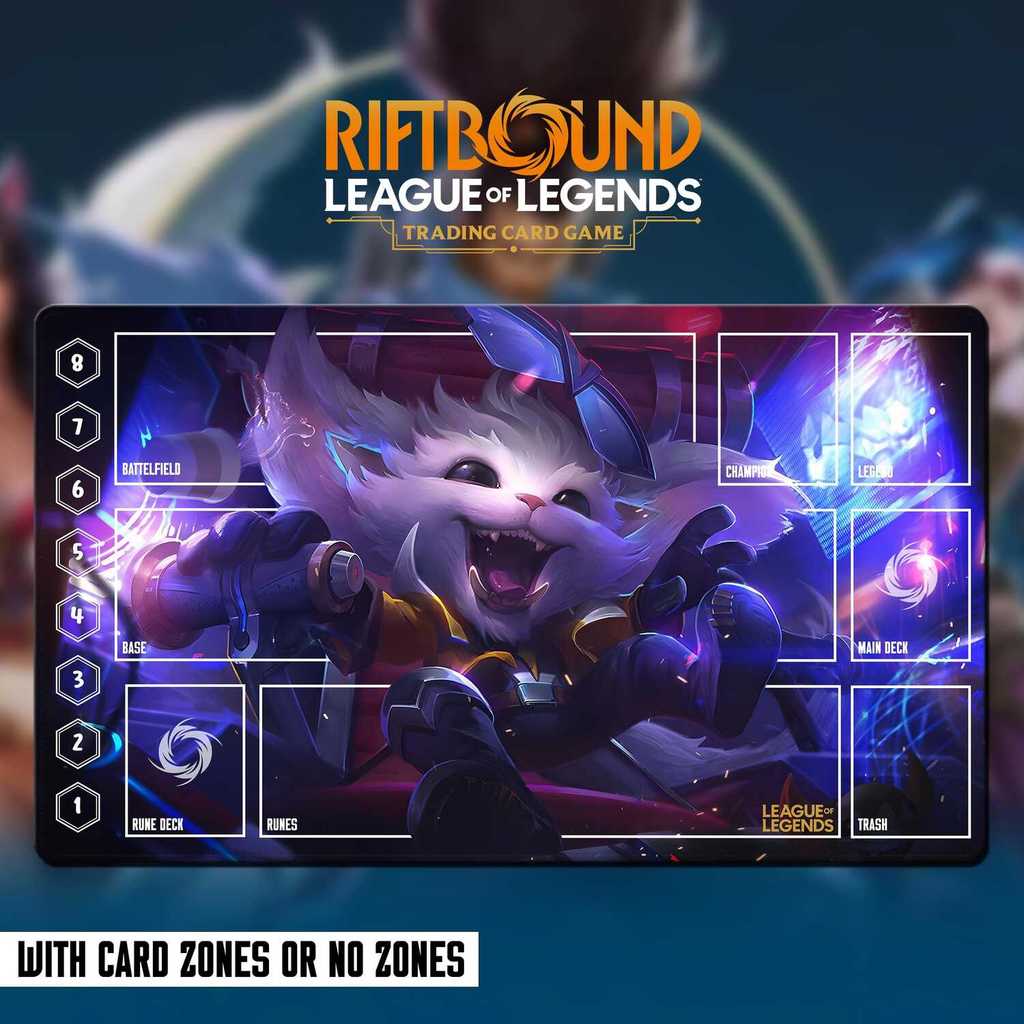 Playmat League of Legends Riftbound-Gnar-24 