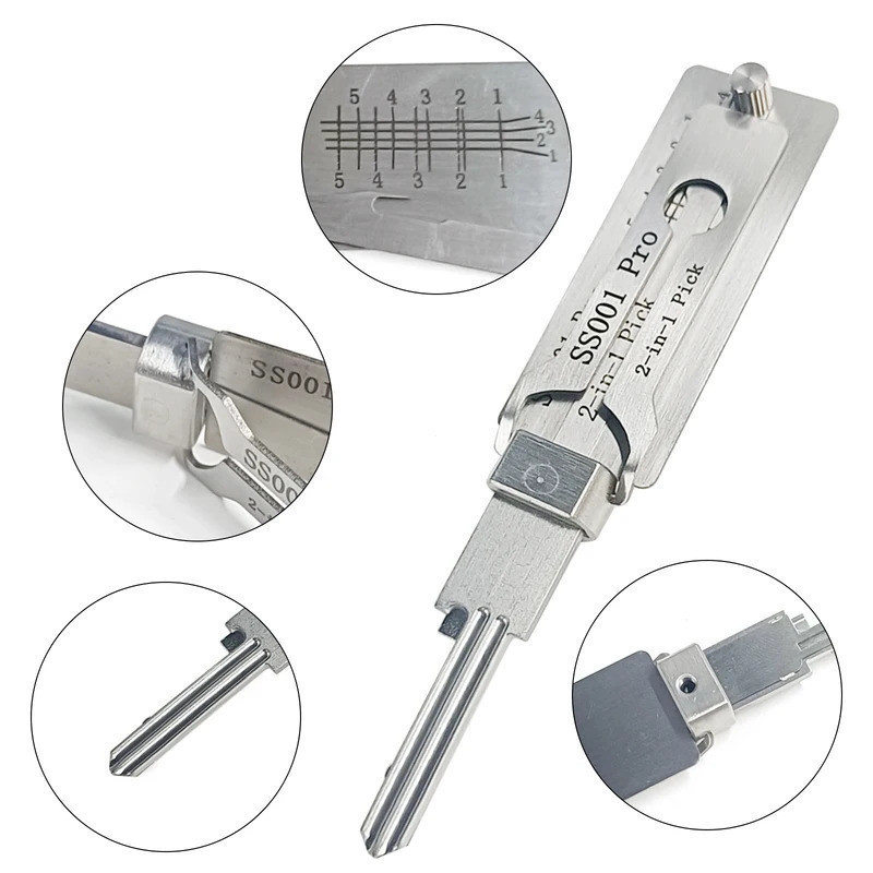SS001 PRO SS002 Decodificador De Chave Ferramenta De Precisão De Aço ...