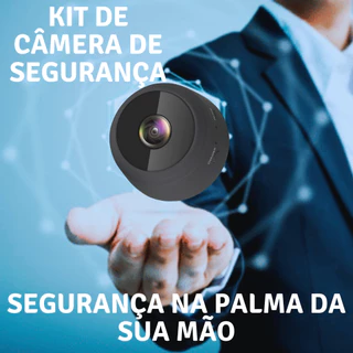 Kit 3 Mini Câmera Espiã A9 Sem Fio WiFi em Oferta na Shopee