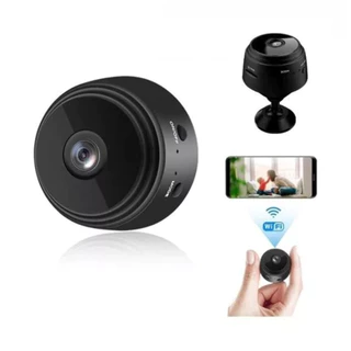 Câmera Espiã Mini HD Wi-Fi com Sensor de Presença, Visão Noturna e Suporte de Encaixe Altomex A9 em Oferta na Shopee