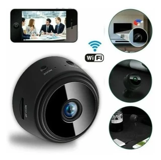 Mini Câmera De Segurança Espiã A9 Wi-Fi Full HD 1080p Visão Noturna Monitore Pelo Celular Ao Vivo em Oferta na Shopee