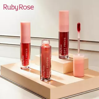 Lip Tint com Textura Fosca Ruby Rose - Efeito Aveludado HB-L6601 em Oferta na Shopee