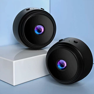 3 Mini Câmera Espiã A9 Wifi com Sensor de Presença e Visão Noturna em Oferta na Shopee