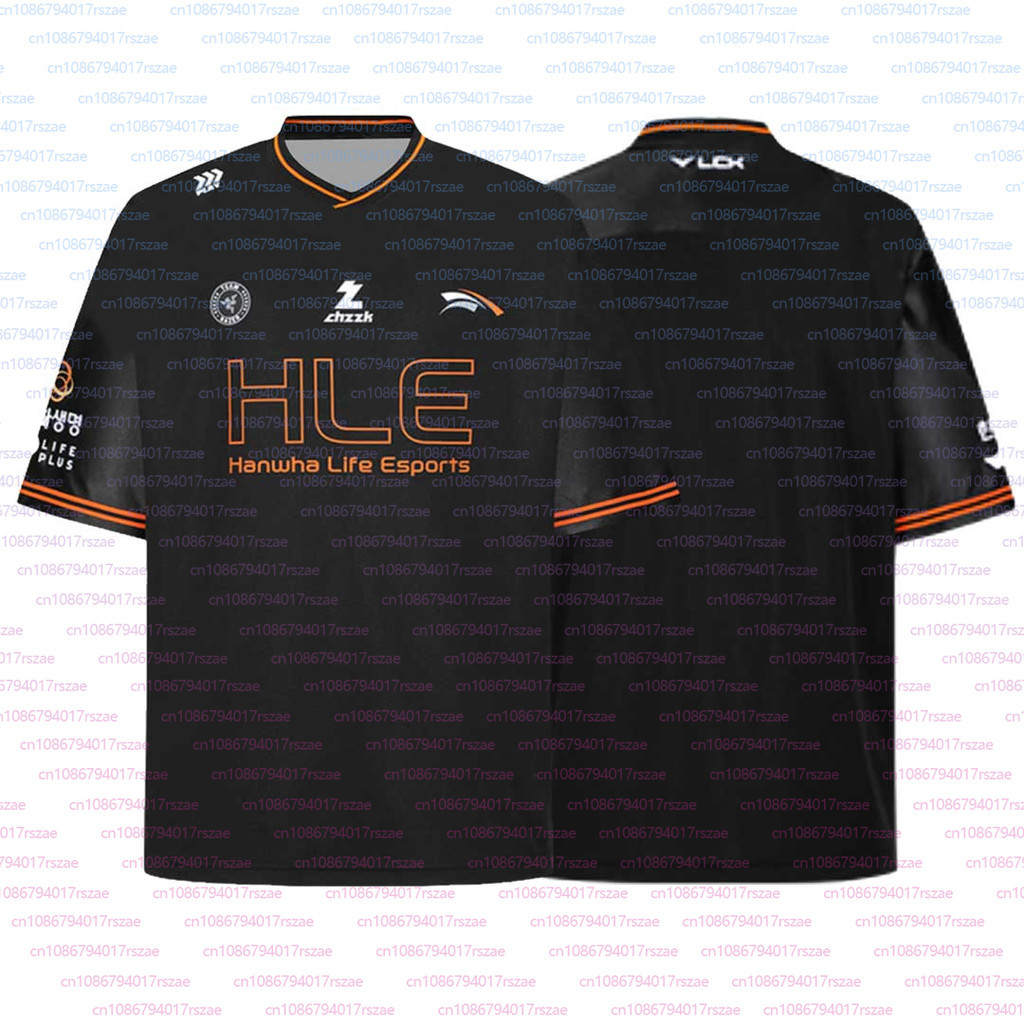 HLE LCK 2026 Hanwha Team Jersey Fãs GUMAYUSI Impressão 3D