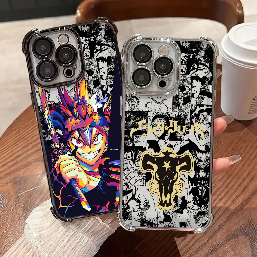 モリオン　ブラッククローバー Asta Black Clover Logo Anime Capa Galvanizada Para Samsung A57 5G