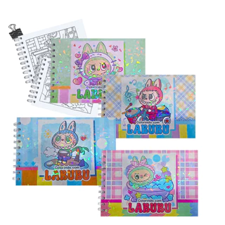 Caderno de Desenho (LABUBU) Urso Monster Capa Dura A5 com 48 Folhas 180g XLS em Oferta na Shopee