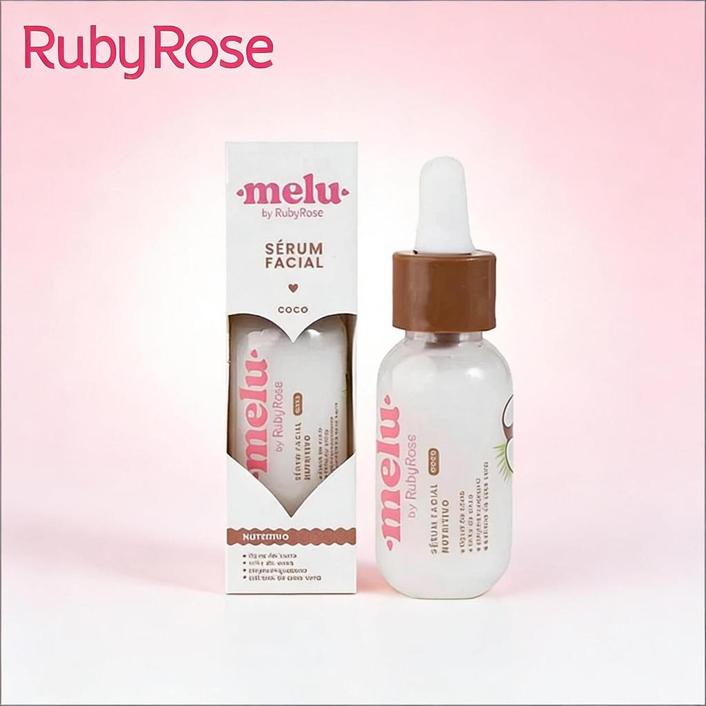 Sérum Facial Nutritivo de Coco Ruby Rose - Melu com Ação ...