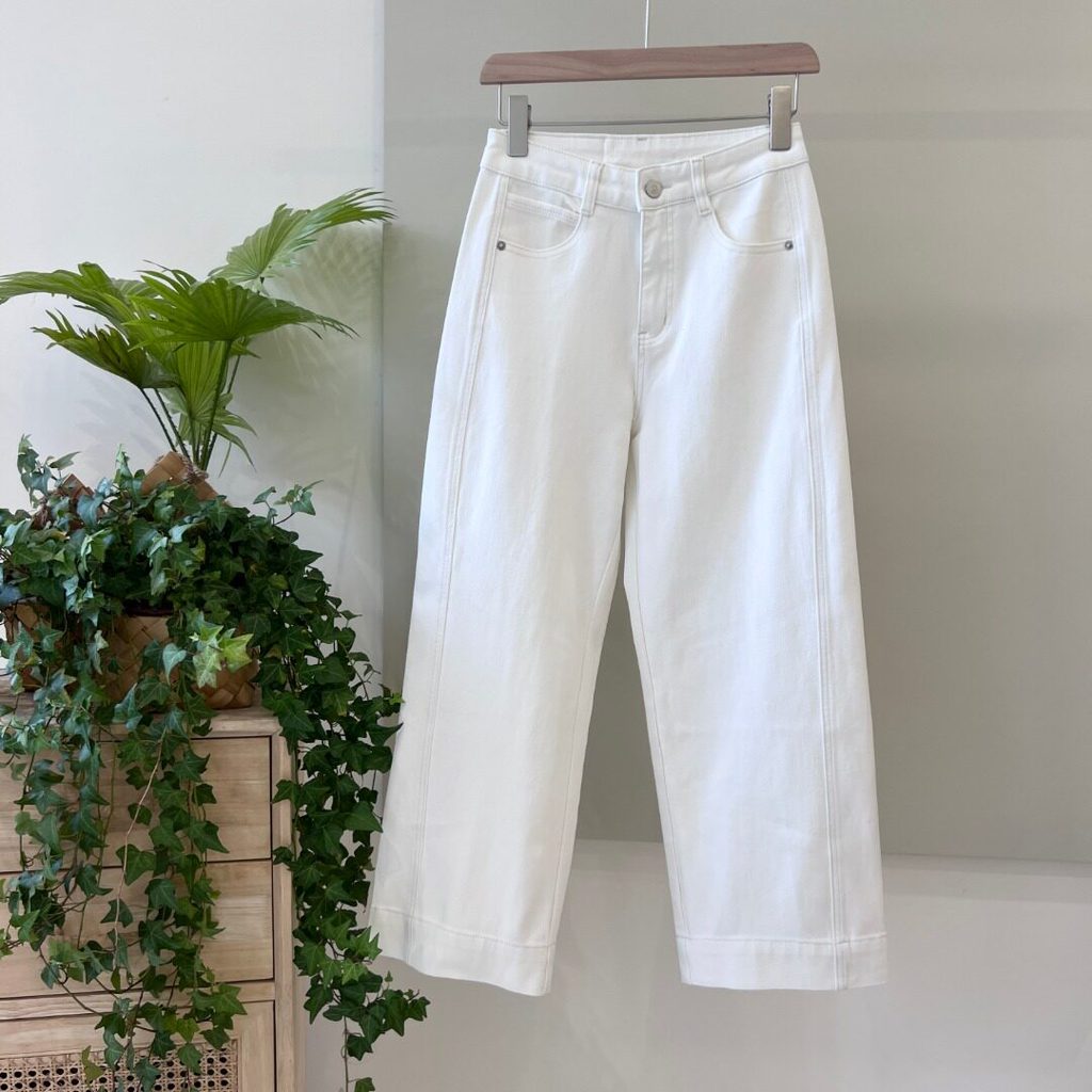 Calça turca de quatro lados Stretch tridimensional alfaiataria aba ...