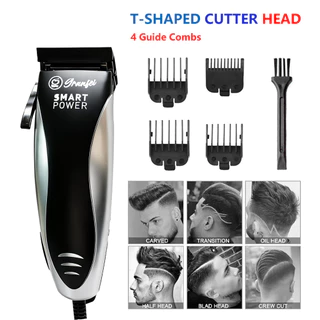 Máquina Elétrica para Cortar Cabelo Profissional Uso Doméstico e Barbearia
