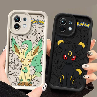 Leafeon Umbreon Vaporeon Eevee Pokémon Cartoon Phone Case Para Xiaomi 17 Pro 15 Utra 13T 14T 15T Poco M7 M6 5G F5 X6 F7