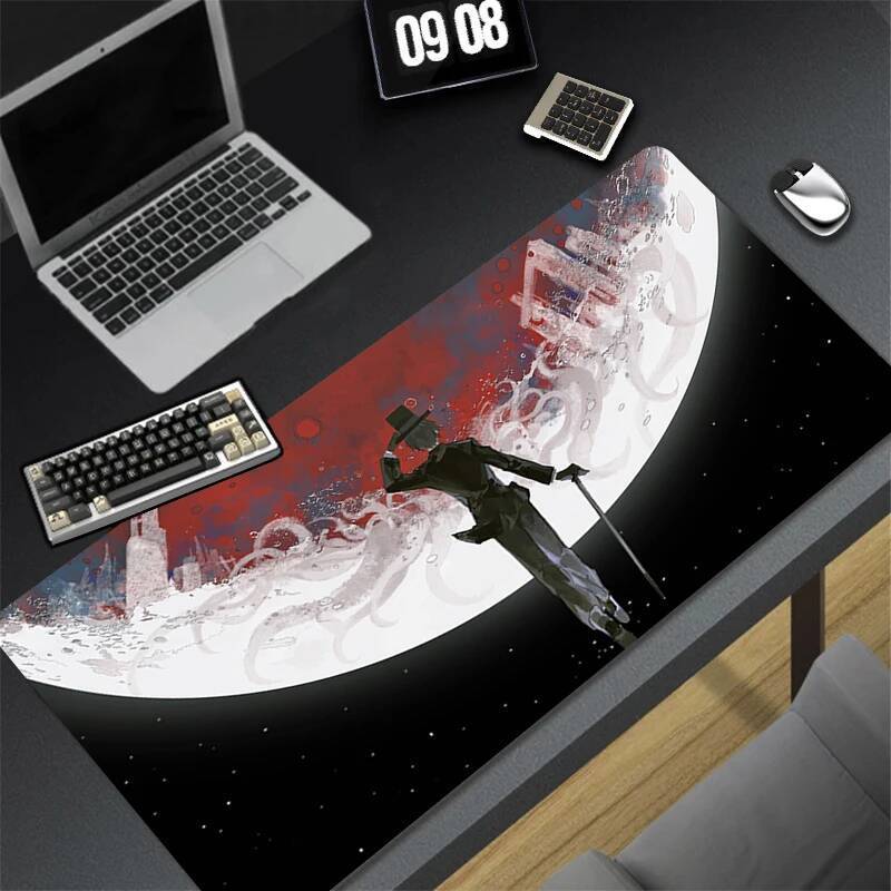 Mouse Pad Anime Lua Gamer Teclado Portátil Senhor Dos Mistérios Desktop ...