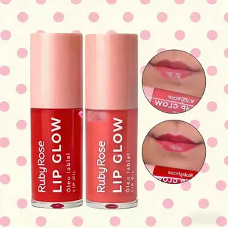 Óleo Labial Lip Tint Ruby Rose - Com Brilho e Hidratação HB-L6502 em Oferta na Shopee