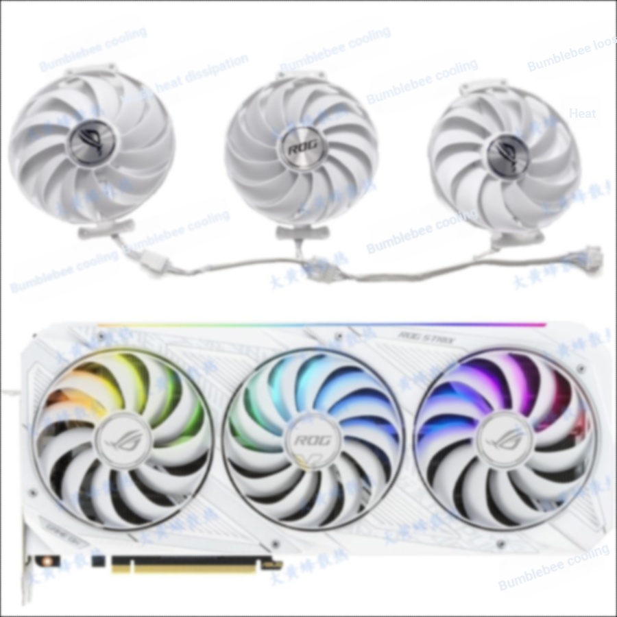 Novo ASUS RTX3070 3080 3090 ROG STRIX Raptor Ventilador De Resfriamento ...