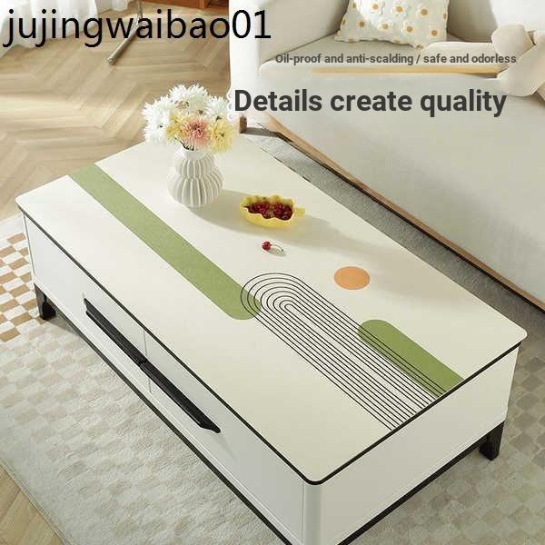 . Toalha de mesa de mesa de café moderna à prova d'água à prova d' água Tapete de mesa de luxo de alta qualidade para mesa de café