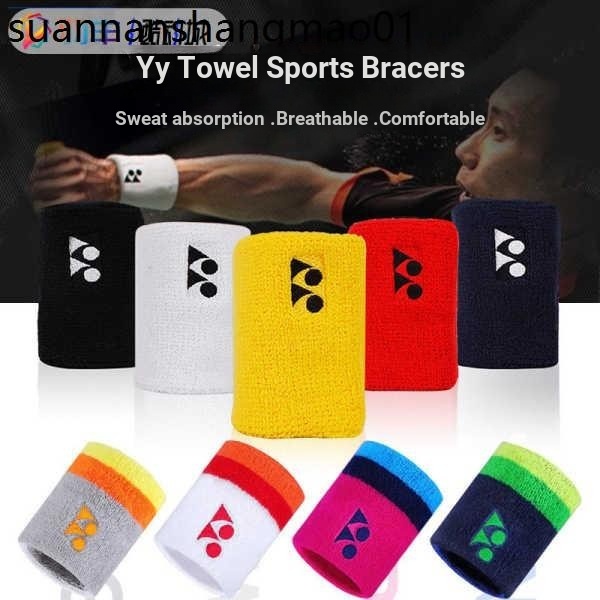 Yonex YONEX Pulseira de Toalha Esportiva YONEX Homens Mulheres Pulseira Absorvente de Suor AC489 /488 /019 /029 /039