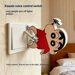 {Para pessoas preguiçosas, pessoas não preguiçosas não compre} Shin-Chan Switch Decoração Cartoon Shin-Chan Switch Adesi