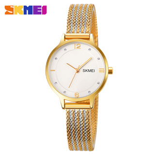 Relógio Feminino SKMEI Elegante Da Moda Para Mulheres Luz Impermeável E Compacto