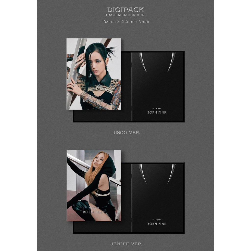 Ktown4U] BLACKPINK 2nd Album - Born Pink [Digipack Ver.] | Shopee