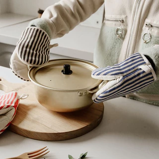 Luvas Especiais De Alta Temperatura Para Forno De Microondas Casserole Isolante Térmico Japonês