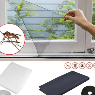 Suporte Cortina Mosquito Velcro Verão Personalização Magnética Silenciosa Tela Da Porta De Areia Malha Removível Mosquiteiro Auto-Adesiva