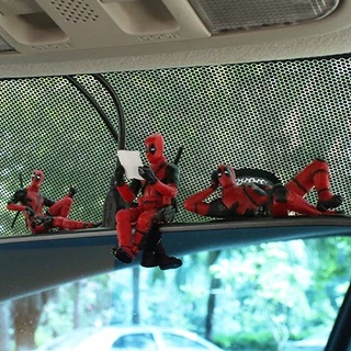 OM Personagem Legal Deadpool Action Figure Modelo Ornamento Interior Do Carro Acessórios Home Anime Fingurine Decoração PVC Coleção Fingurina Brinquedos