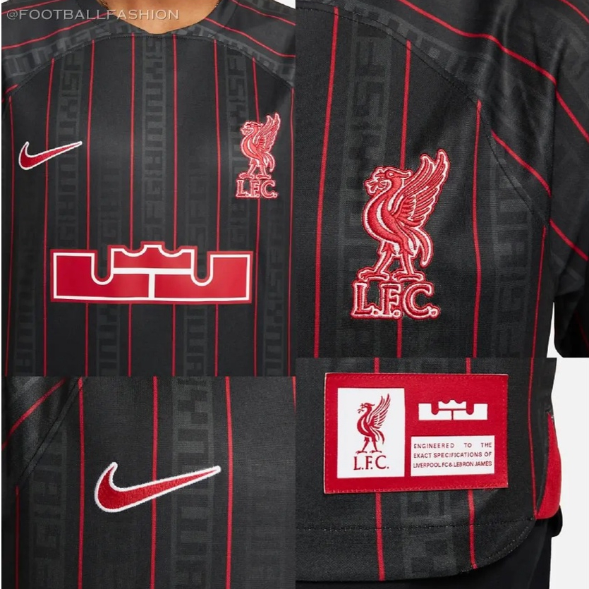 Fans Issue Kit 】 22/23 LeBron x Liverpool FC Man Football Jersey S4XL * Ready Stock Escorrega