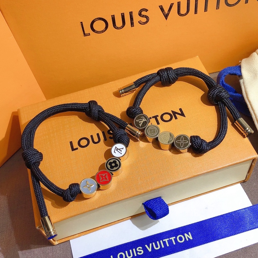 Louis Vuitton LV pulseira feminina e masculina grossa madrepérola  acessórios joias de moda S271 - Escorrega o Preço
