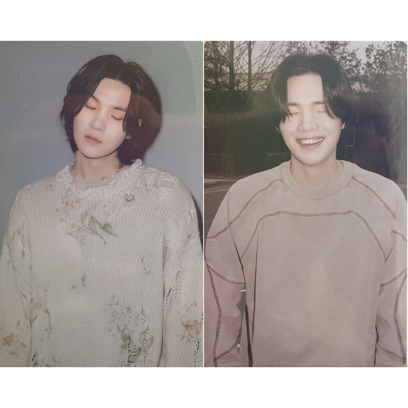 BTS SUGA Agust D 'D-DAY' Weverse POB & Hologram Photocard | Shopee