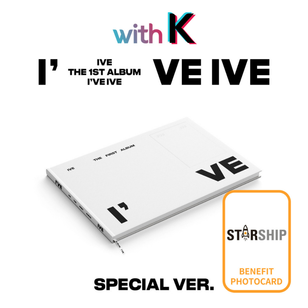 IVE - After Like (Jewel Ver.) 3° Single Album – Versione LIZ Con Photobook, Photocards E Poster, Spedito Dalla Corea