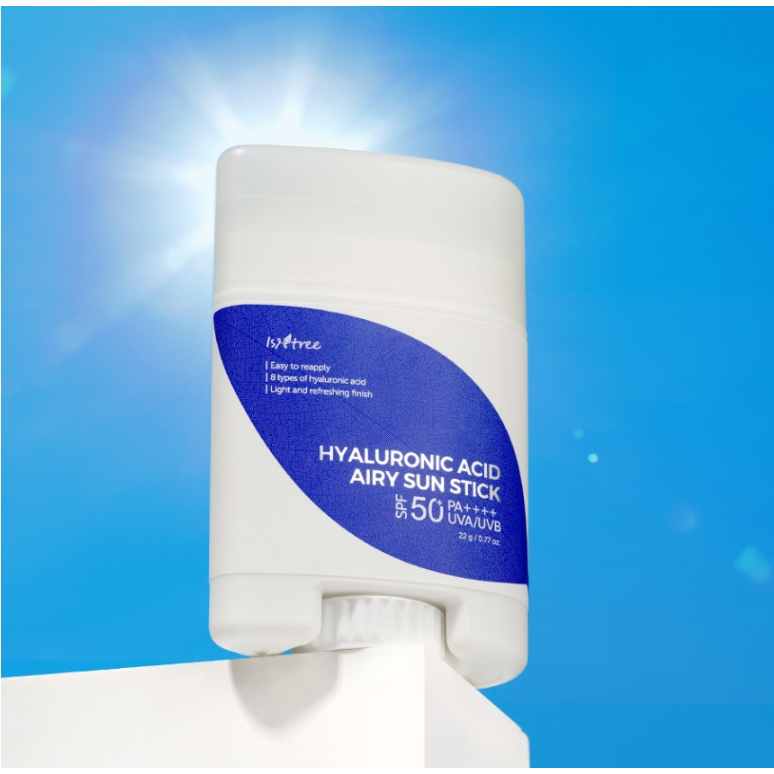 Marca De Cosméticos Coreana HYALURONIC ACID AIRY sun stick SPF50 + PA