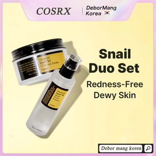 [COSRX] Caracol Avançado 96 Essência De Poder De mucin 100ml + 92 Tudo Em Um Creme 100ml