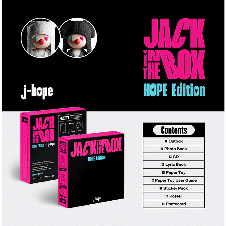 WEVERSE] j-hope (BTS) 'Jack In The Box' (HOPE Edition) | Shopee Brasil