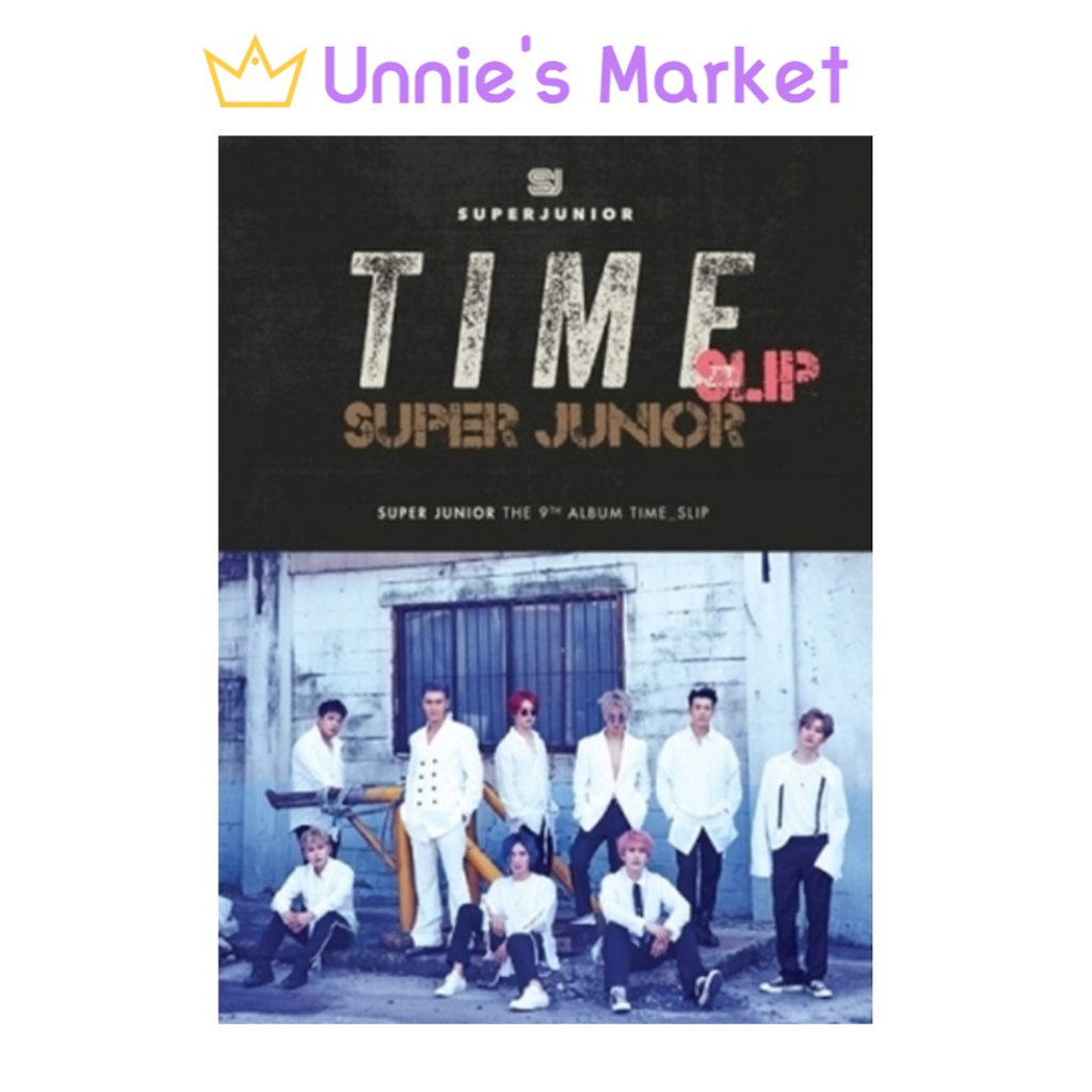 SUPER JUNIOR [TIME SLIP] 9th Album(Random) | Shopee Brasil