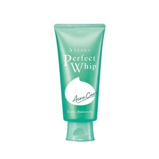 shiseido senka perfect whip facial wash acne care 100g